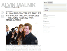 Tablet Screenshot of aboutalvinmalnik.com